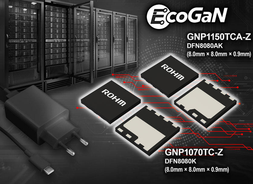 ROHM is manufacturing 650V GaN HEMTs with Class-Leading Performance